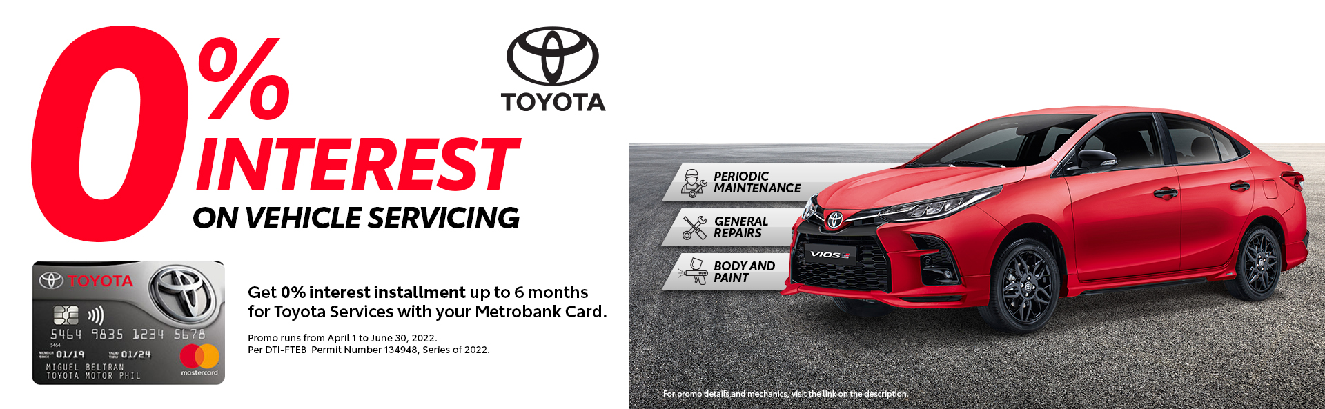 Installment Interest Promo Banner